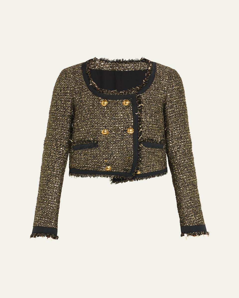Anisa Sparkly Tweed Jacket